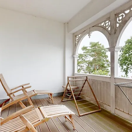 Fewo Direkt Am Strand Mit Balkon Und Meerblick, Villa Seeblick, Binz Остзебад Бинц